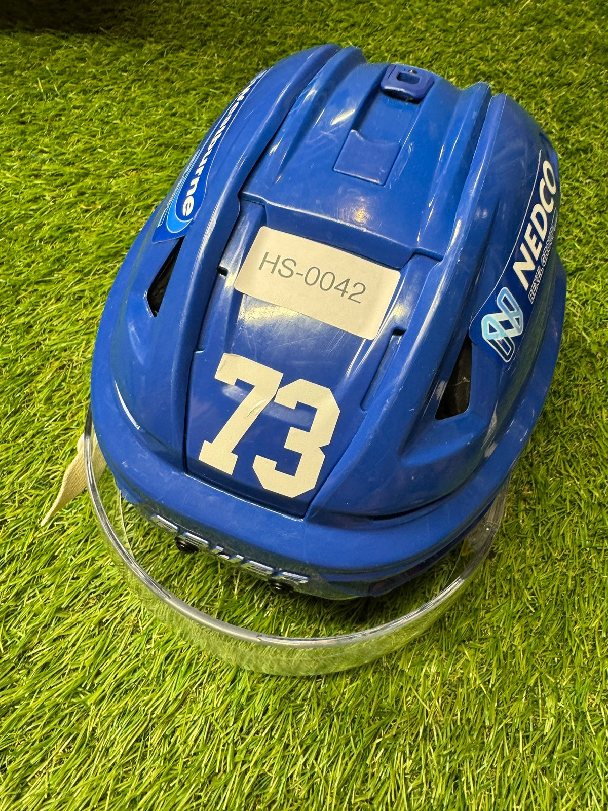 Medium Bauer Re-Akt 155 Helmet Pro Stock (Used)-HS-0042
