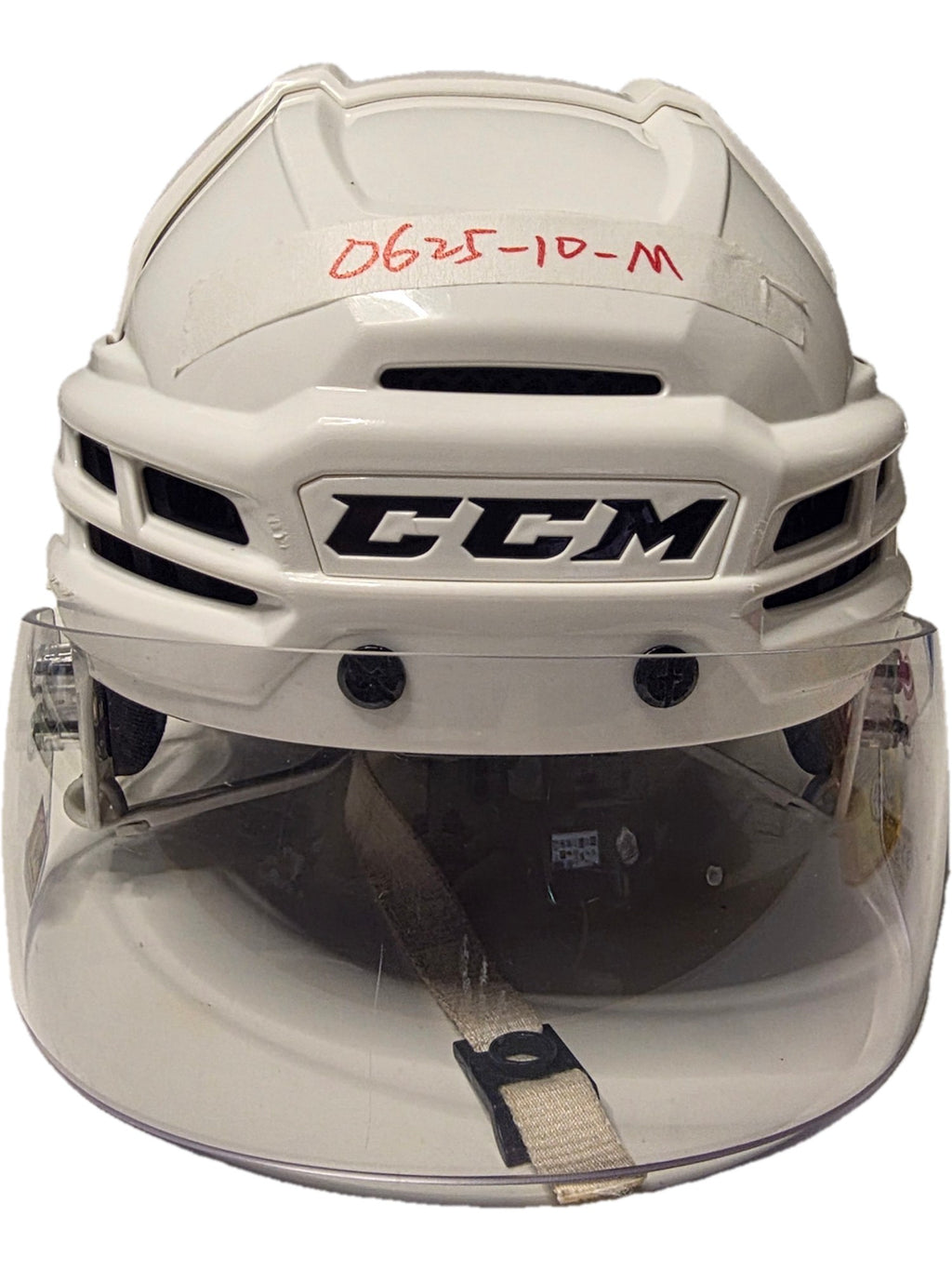 Medium CCM Super Tacks X Helmet Pro Stock (Used)-0625-10