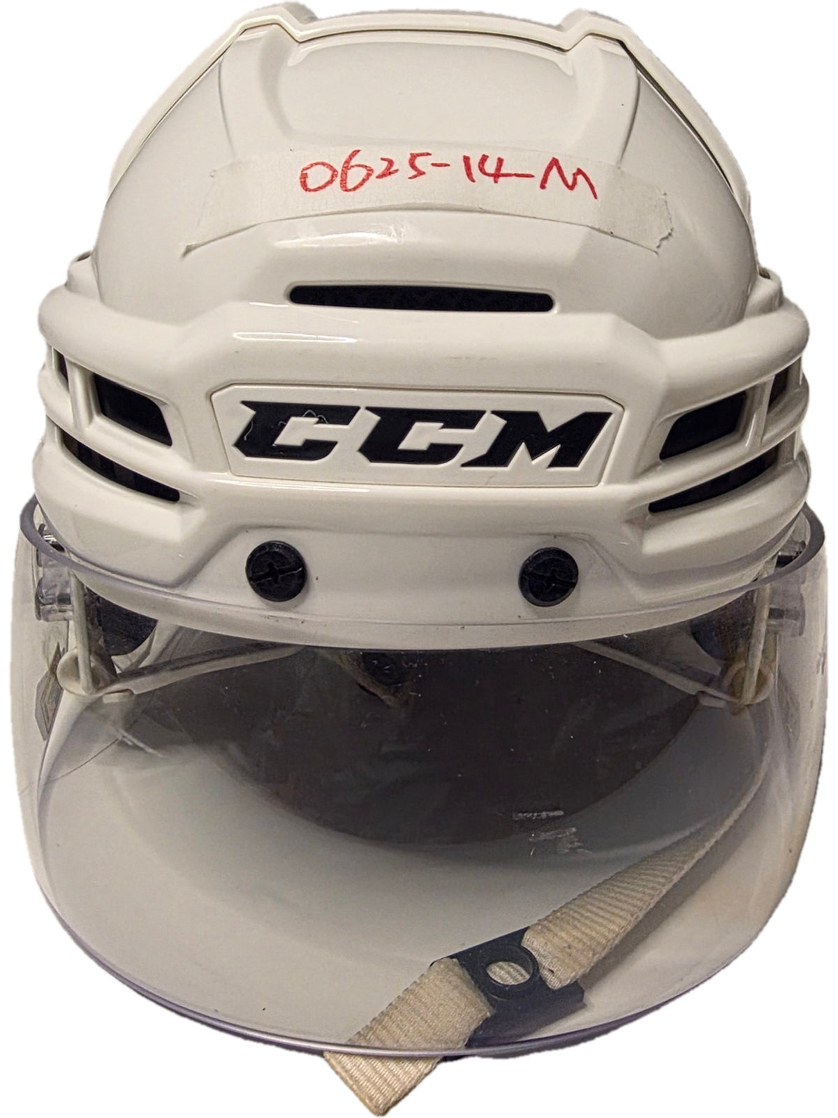 Medium CCM Super Tacks X Helmet Pro Stock (Used)-0625-14