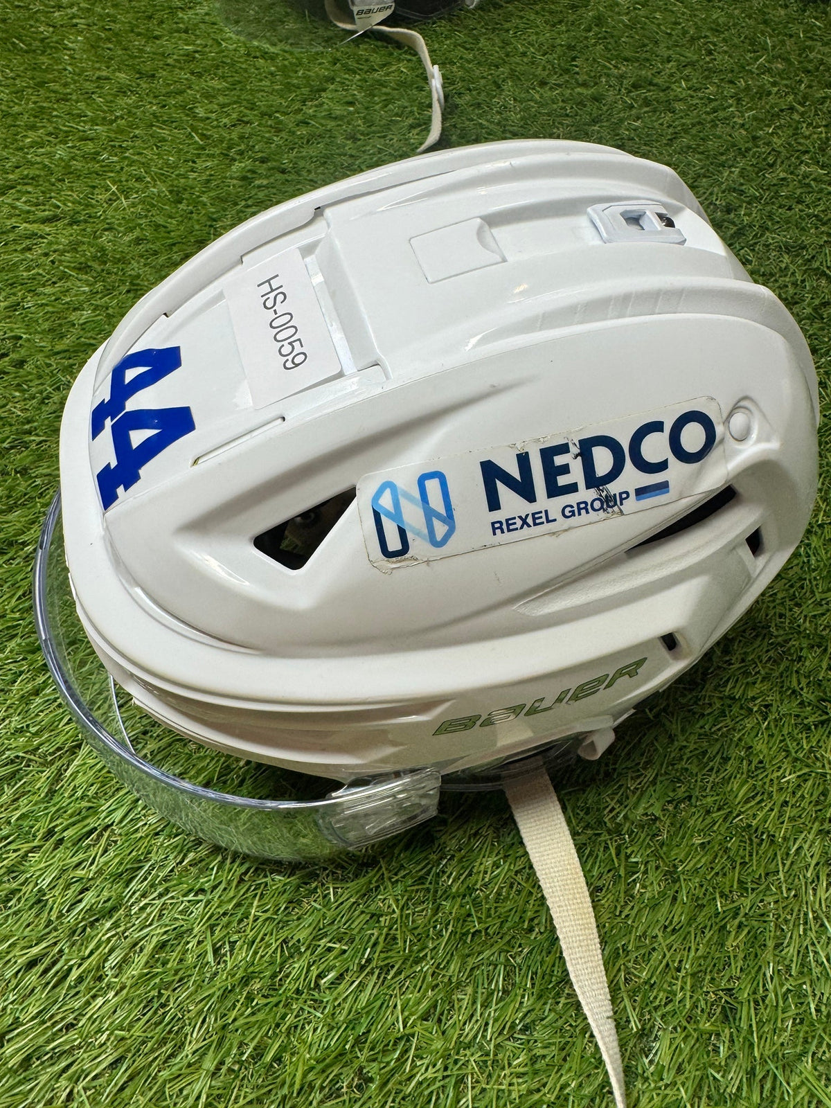 Medium Bauer Re- 155 Helmet Pro Stock (Used)-HS-0059 - photo 2