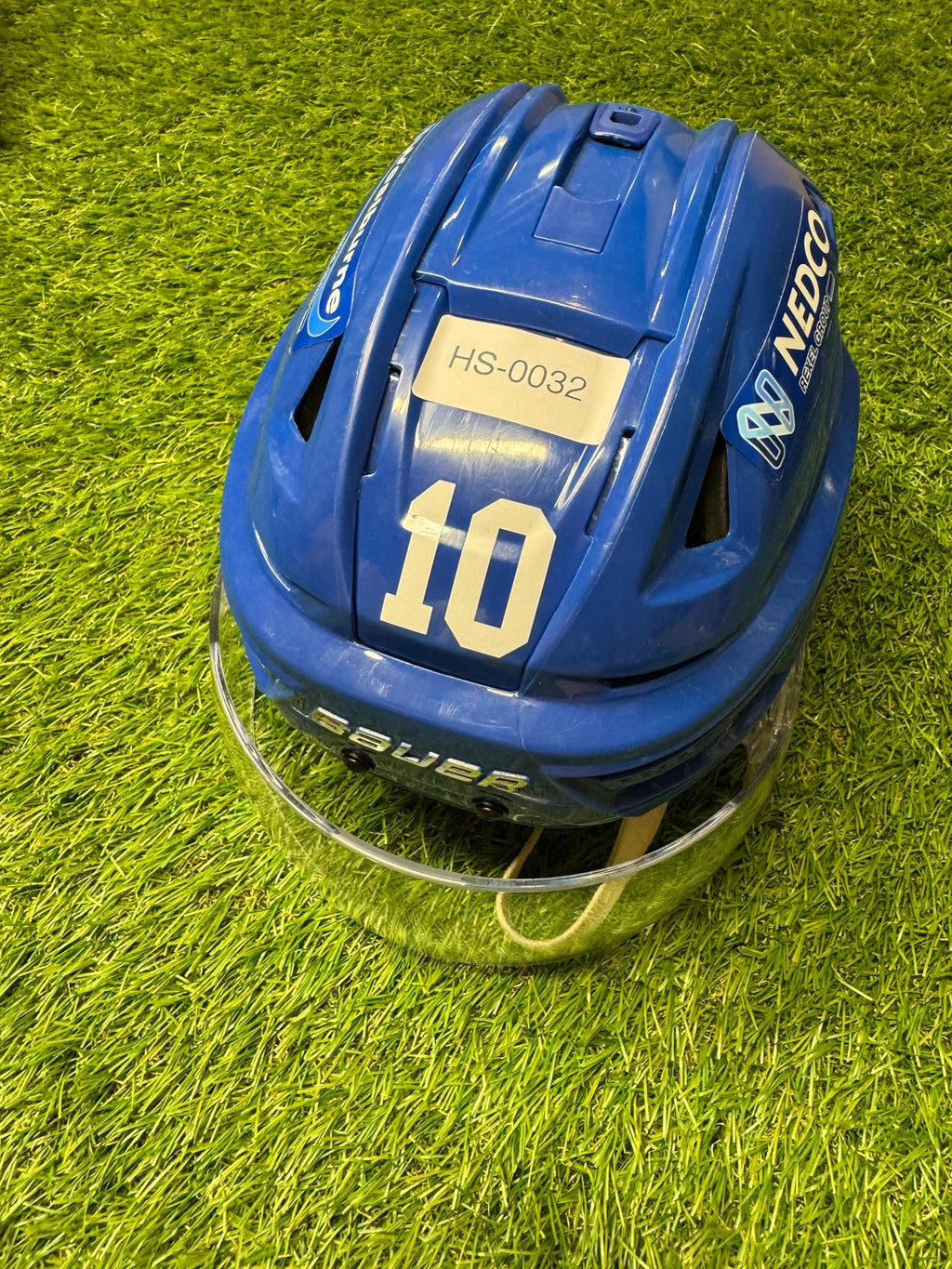 Medium Bauer Re-Akt 155 Helmet Pro Stock (Used)-HS-0032