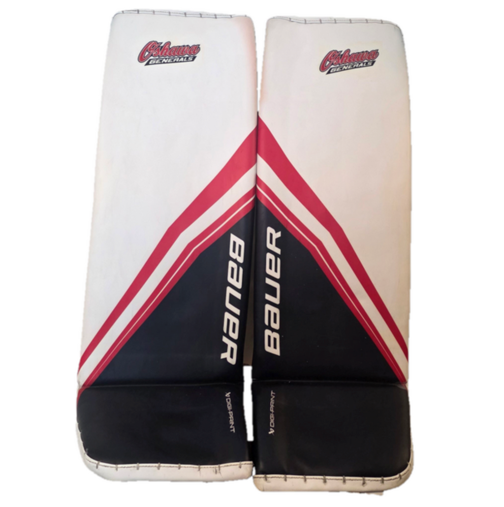 36" Bauer Hyperlite 2 Digi-Print Goalie Leg Pads Pro Stock -XL(Used)