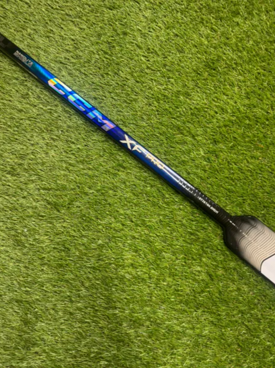 CCM XF Pro Regular Goalie Stick 26" Paddle Pro Stock (New)-Blue
