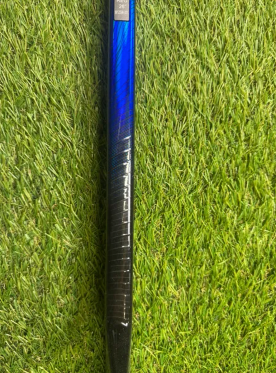 CCM XF Pro Regular Goalie Stick 26" Paddle Pro Stock (New)-Blue