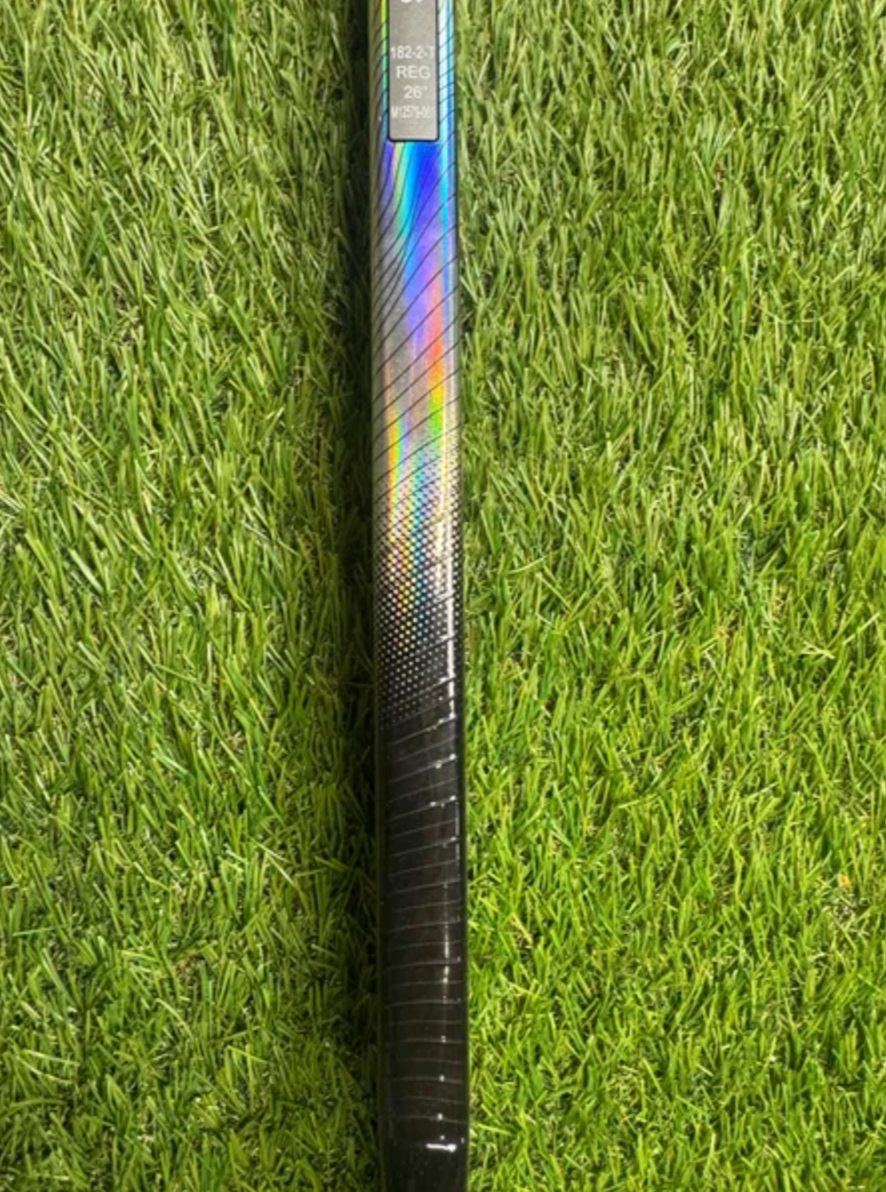 CCM XF Pro Regular Goalie Stick 26" Paddle Pro Stock (New)-Silver