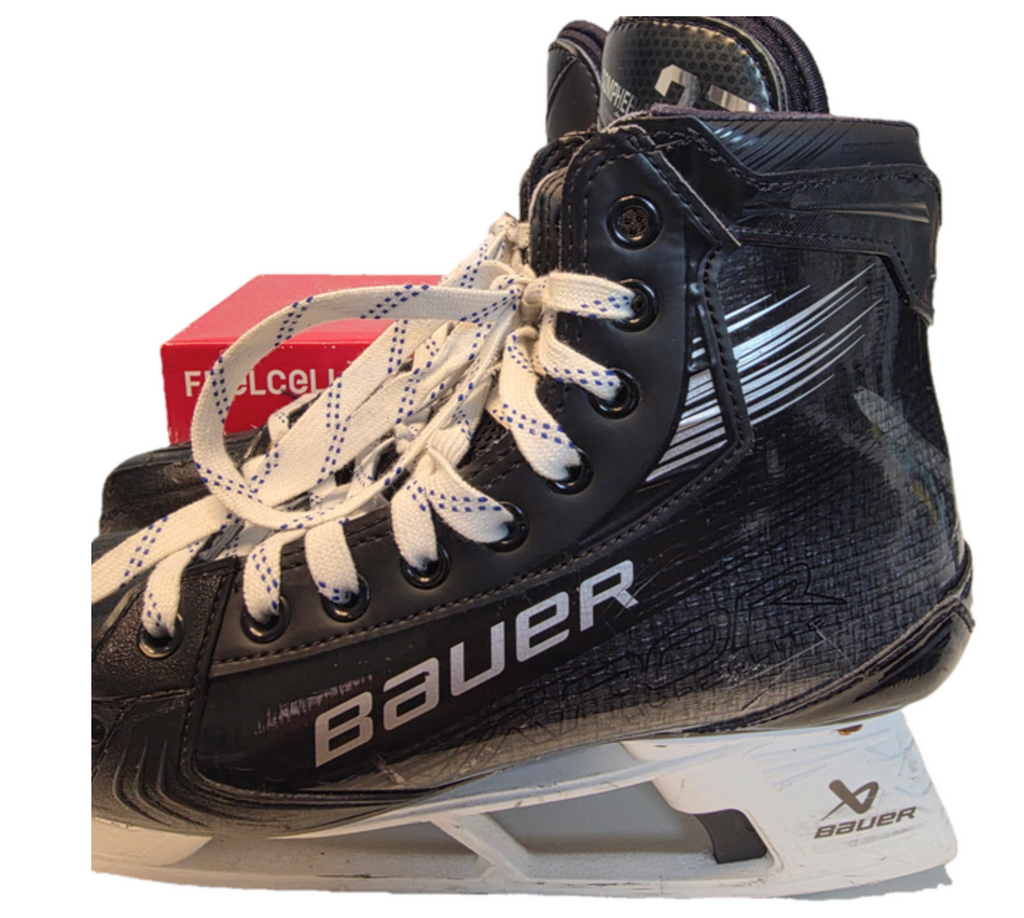 Bauer Vapor Hyperlite 2 Hockey Skates Pro Stock 9.5 (Used)-26080133-02