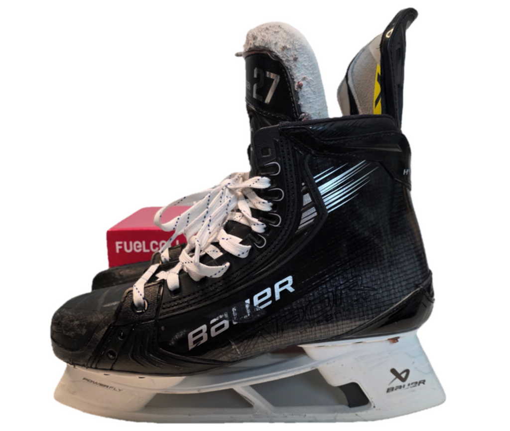 Black Bauer Vapor Hyperlite 2 Hockey Skates 10 (Used)-260801030-01