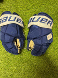 Bauer Vapor Hyperlite Gloves 14" Pro Stock (Used)-HS-0071