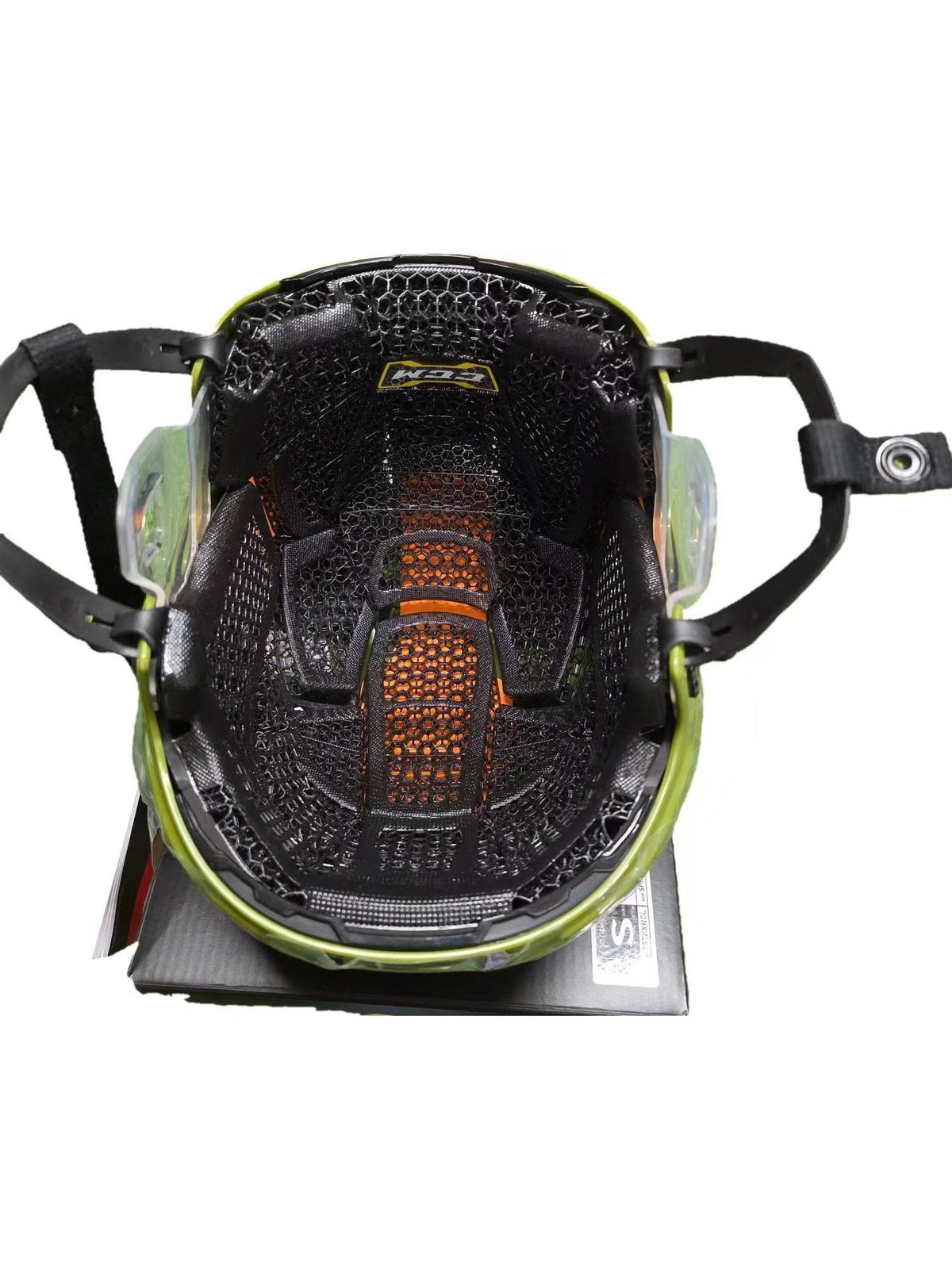 Small CCM Super Tacks X Helmet Pro Stock - Military Green(New) - photo 4