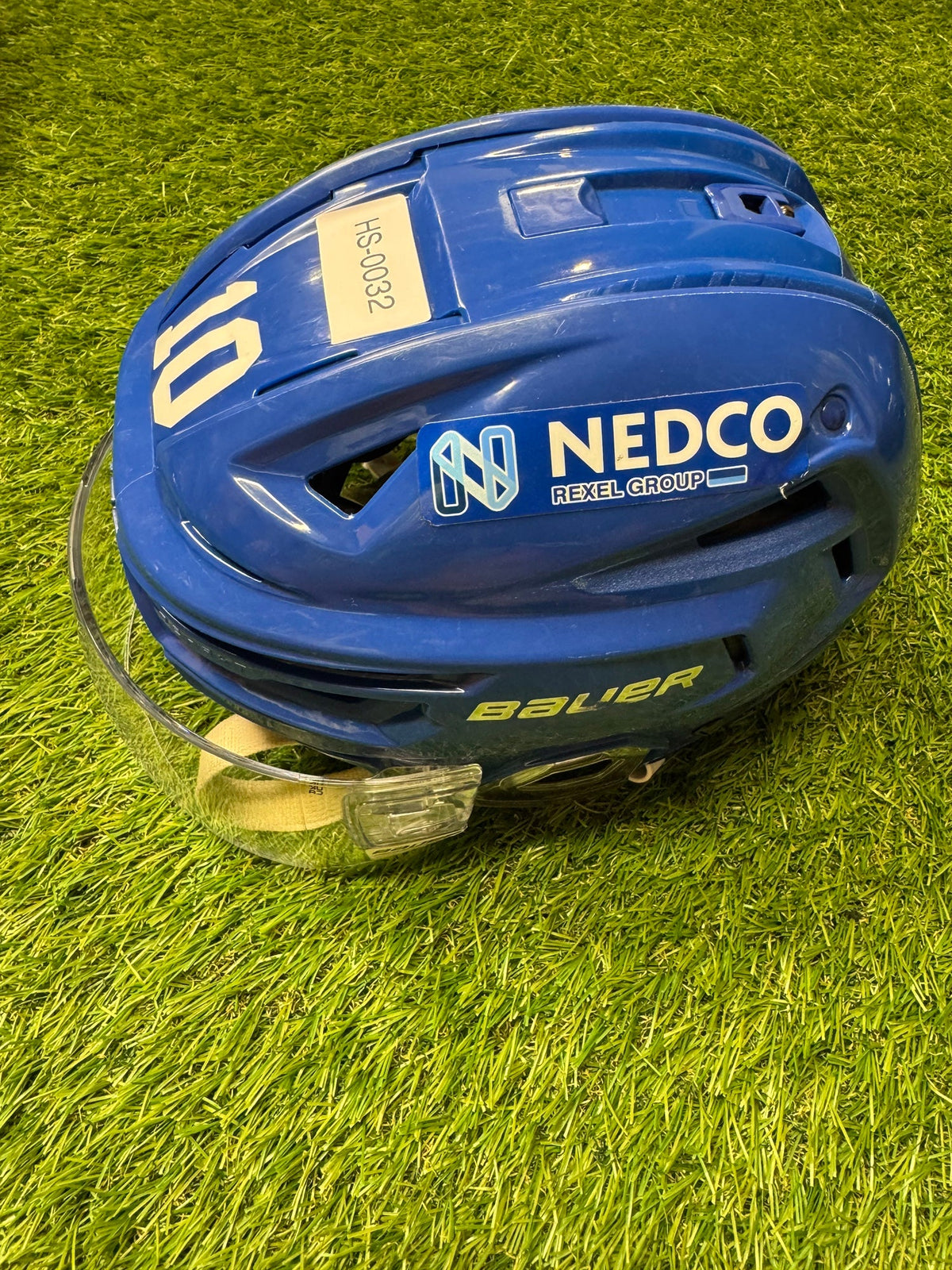 Medium Bauer Re-Akt 155 Helmet Pro Stock (Used)-HS-0032 - photo 2