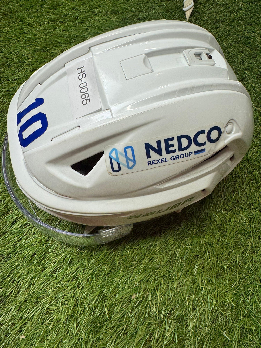 Medium Bauer Re-Akt 155 Helmet Pro Stock (Used)-HS-0065 - photo 2