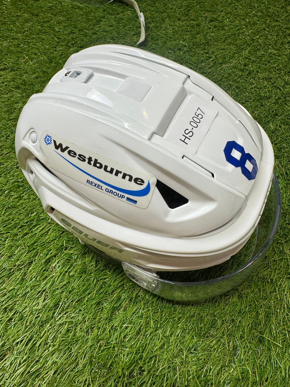 Medium Bauer Re-Akt 155 Helmet Pro Stock (Used)-HS-0057 - photo 3
