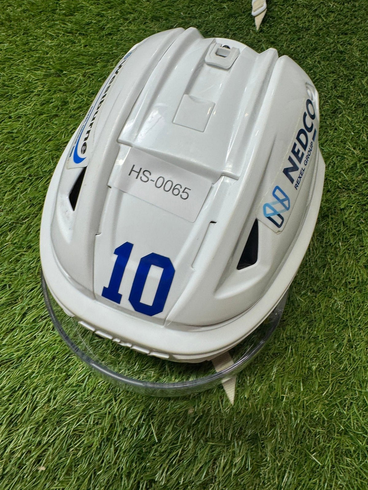 Medium Bauer Re-Akt 155 Helmet Pro Stock (Used)-HS-0065
