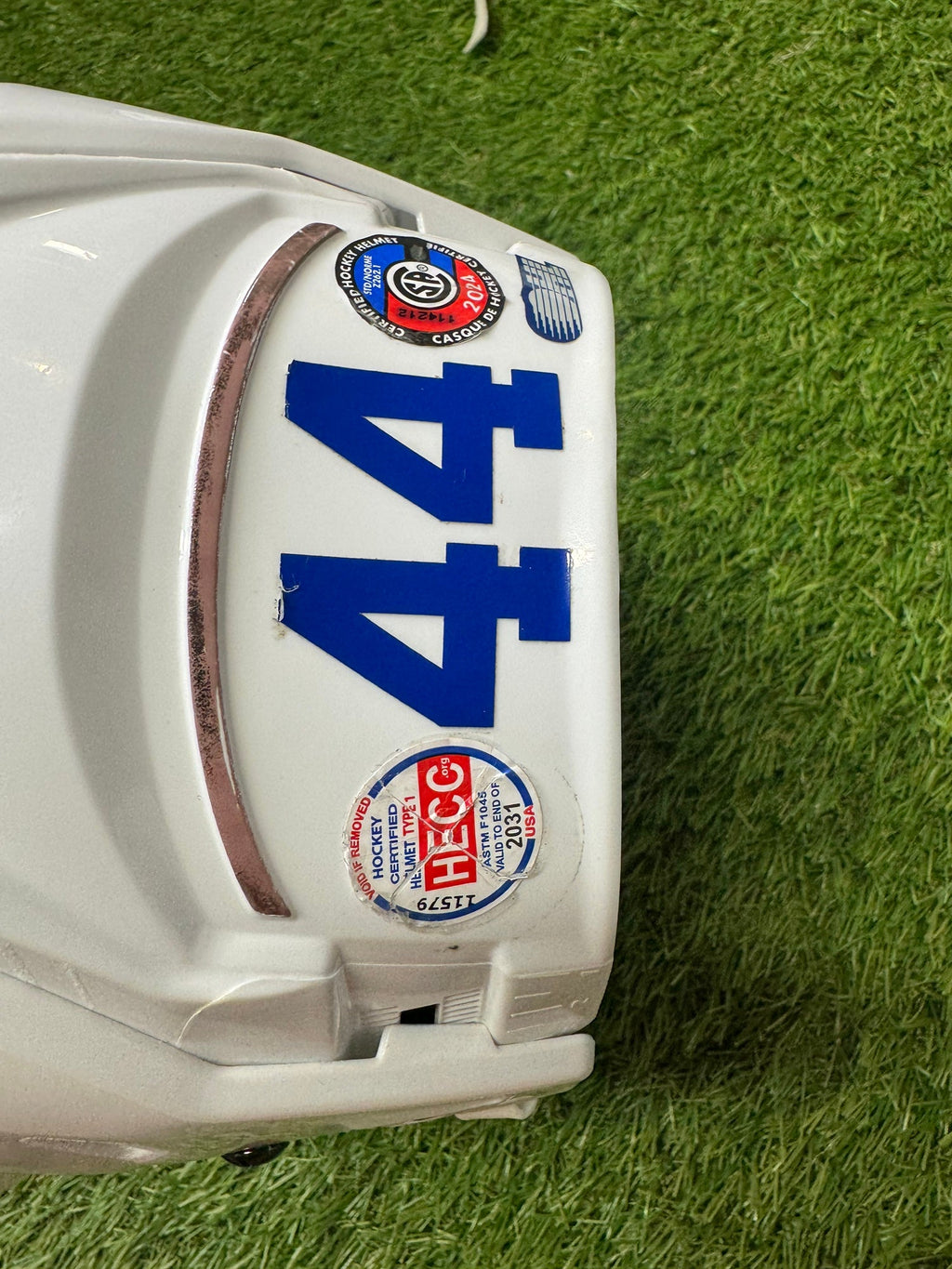 Medium Bauer Re- 155 Helmet Pro Stock (Used)-HS-0059 - photo 4
