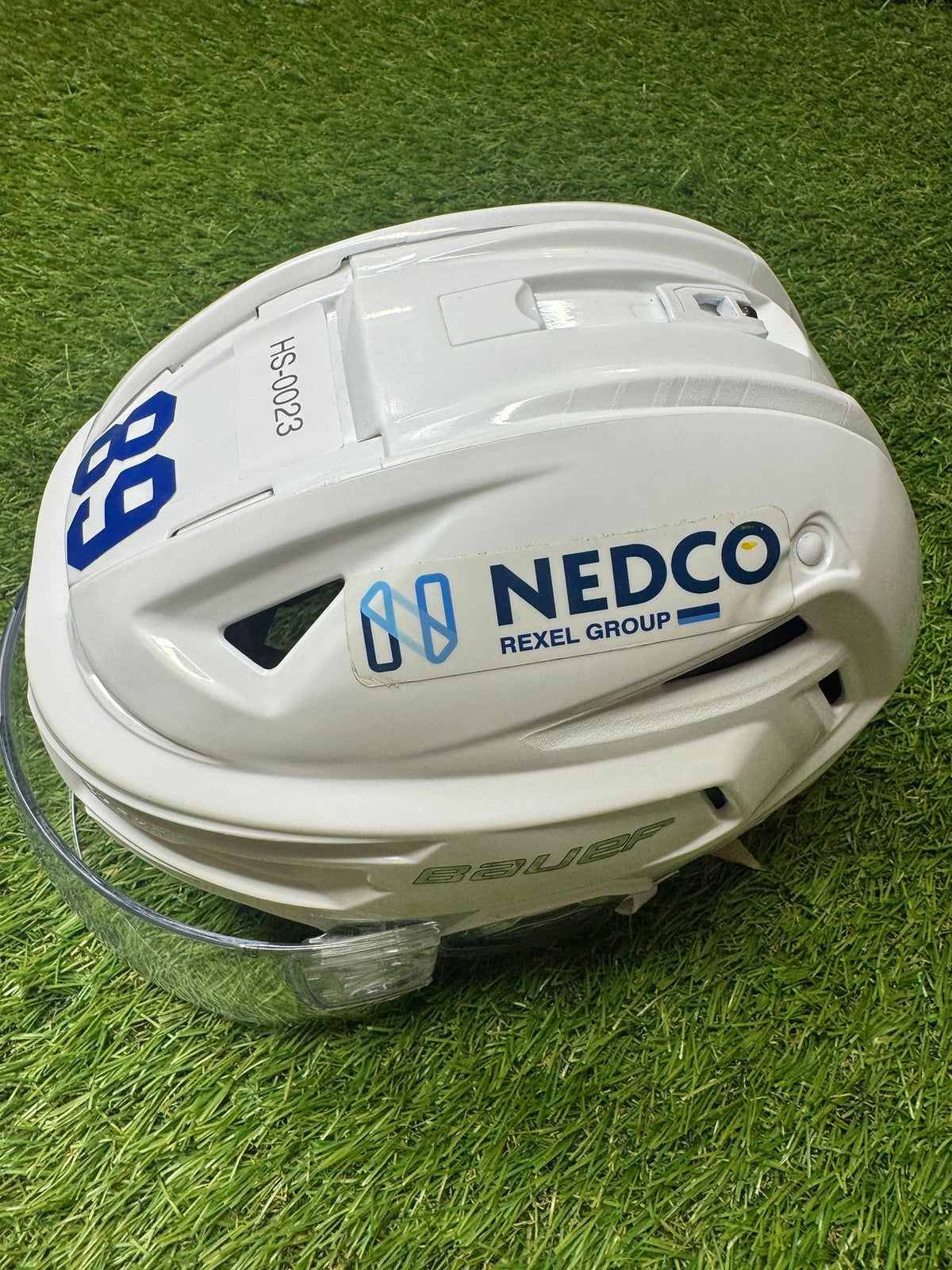 Medium Bauer Re-Akt 155 Helmet Pro Stock (Used)-HS-0023 - photo 4