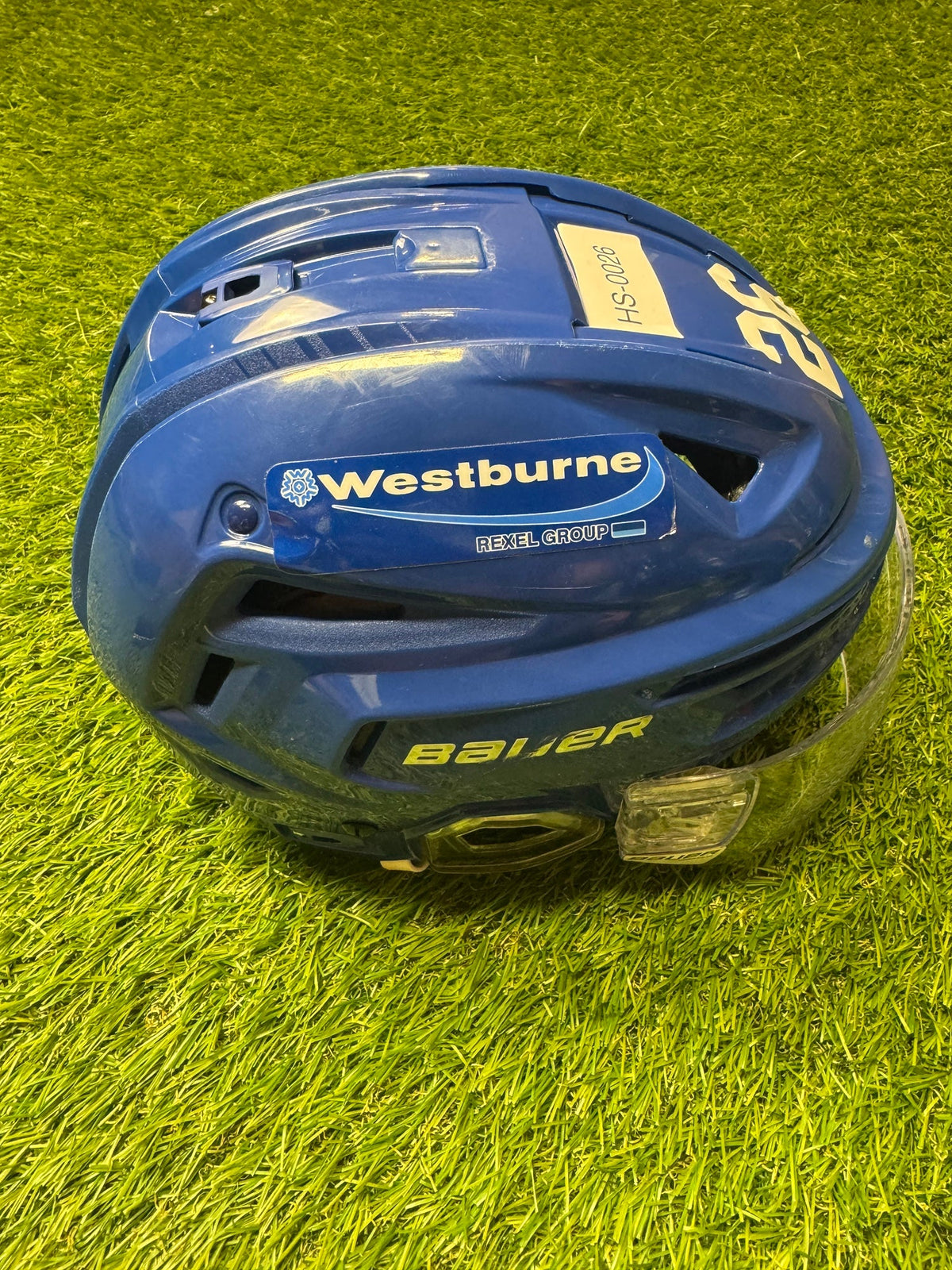 Medium Bauer Re-Akt 155 Helmet Pro Stock (Used)-HS-0026 - photo 4