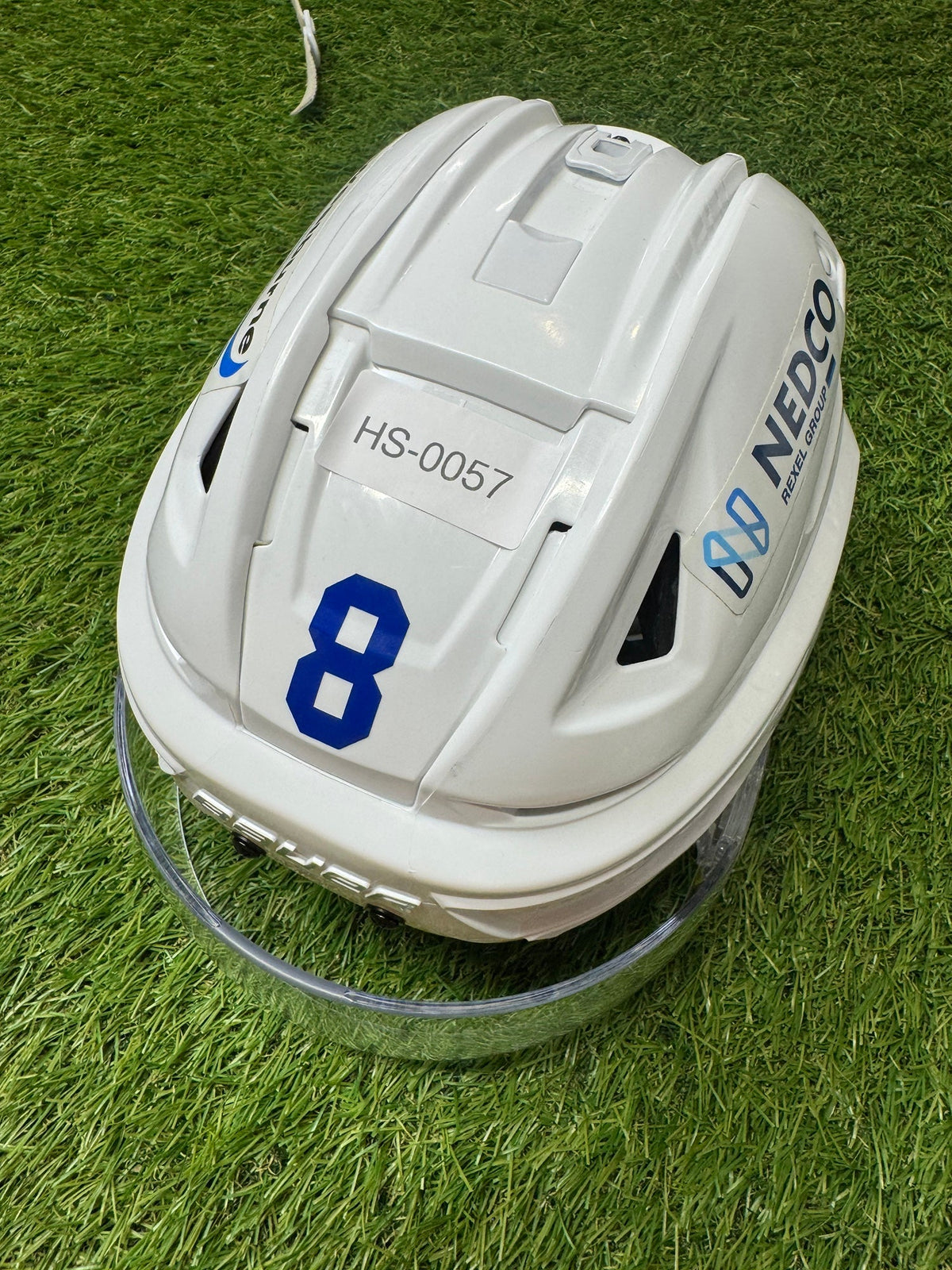 Medium Bauer Re-Akt 155 Helmet Pro Stock (Used)-HS-0057