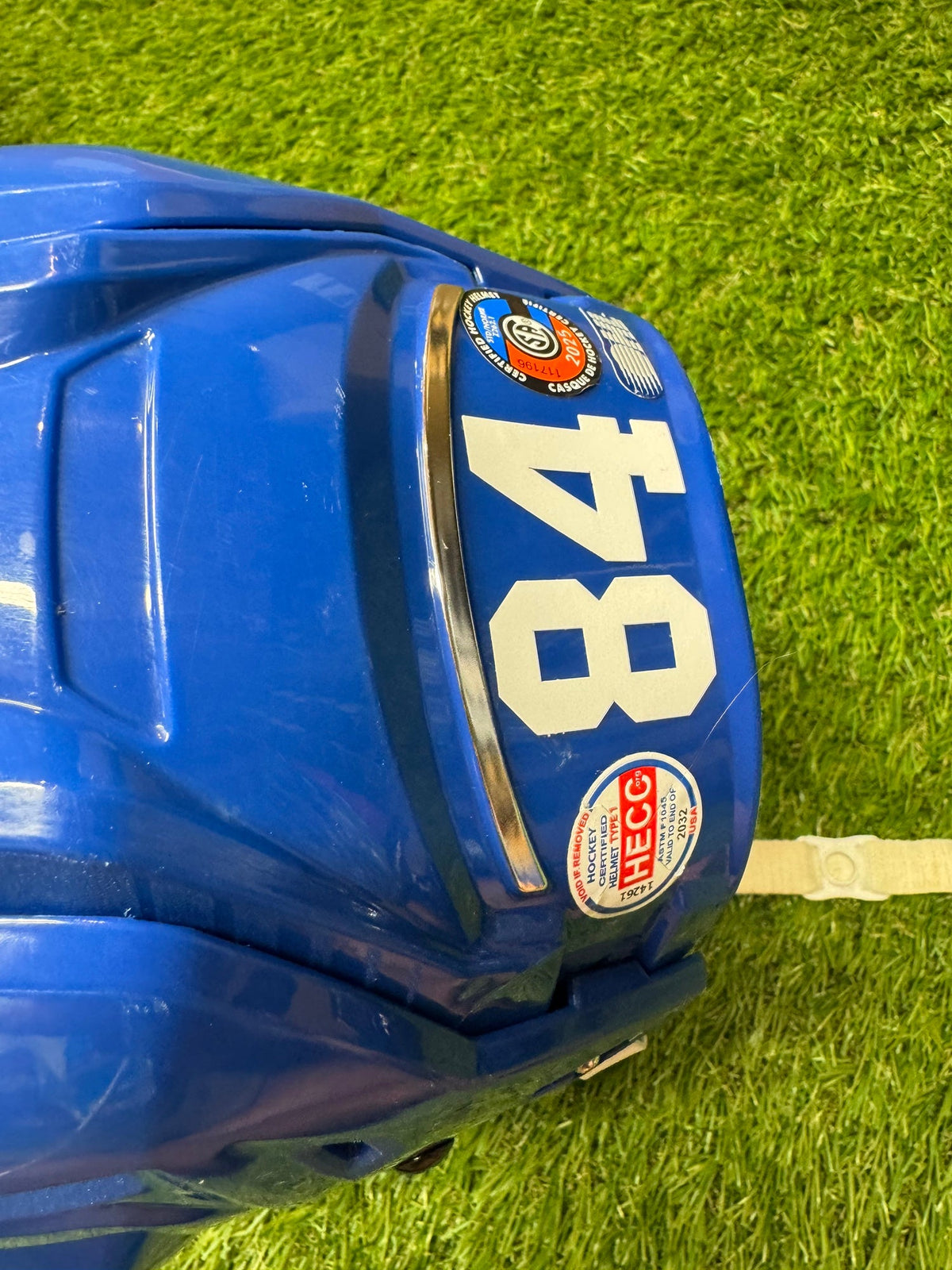 Small Bauer Re-Akt 155 Helmet Pro Stock (Used)-HS-0030 - photo 4