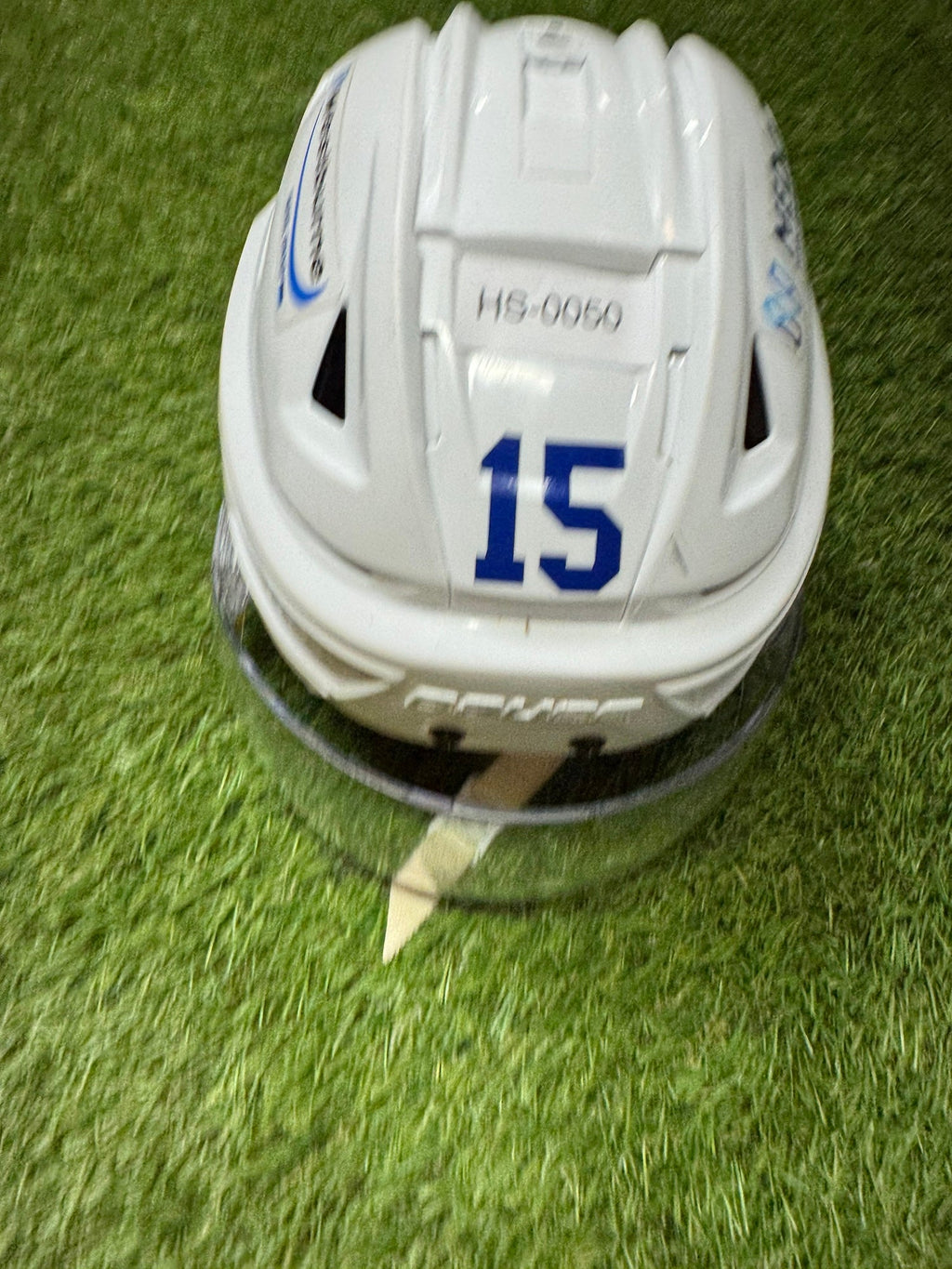 Medium Bauer Re-Akt 155 Helmet Pro Stock (Used)-HS-0050
