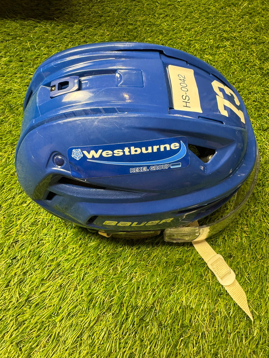 Medium Bauer Re-Akt 155 Helmet Pro Stock (Used)-HS-0042 - photo 3