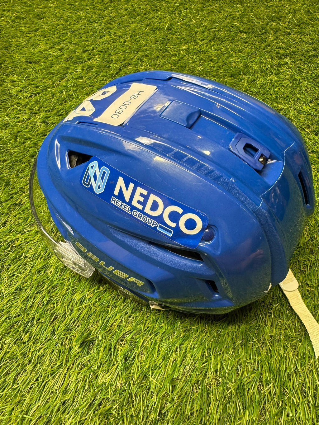 Small Bauer Re-Akt 155 Helmet Pro Stock (Used)-HS-0030 - photo 3
