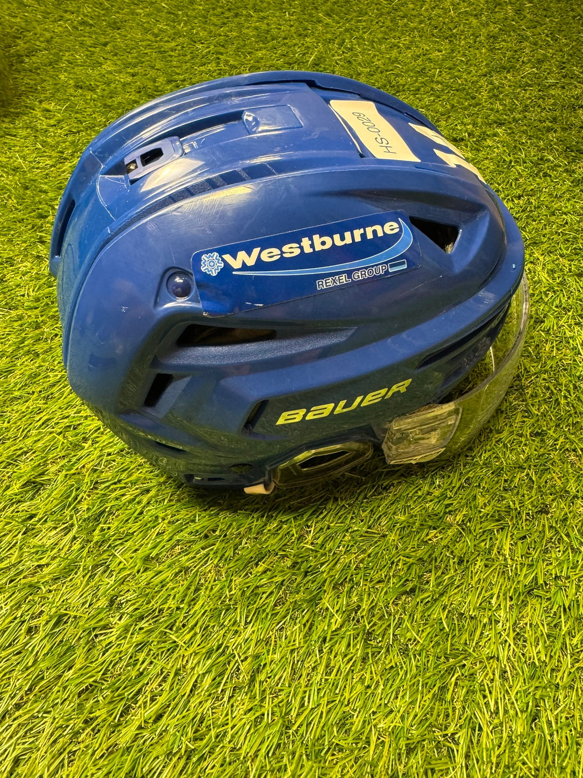 Medium Bauer Re-Akt 155 Helmet Pro Stock (Used)-HS-0029 - photo 3